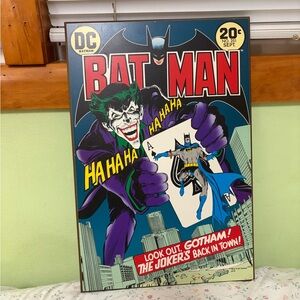 DC Comics Batman + Joker Logo Wall Decor